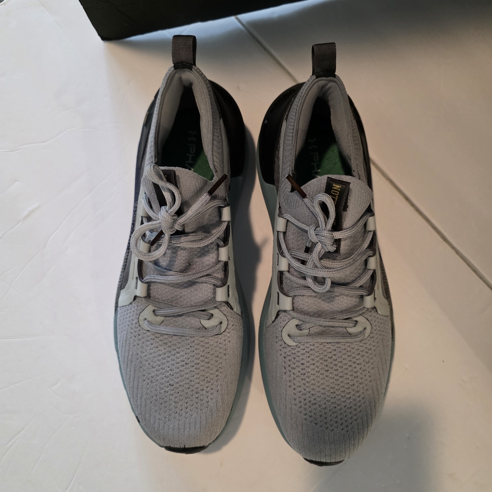 Under Armour Gray and Black Sneakers